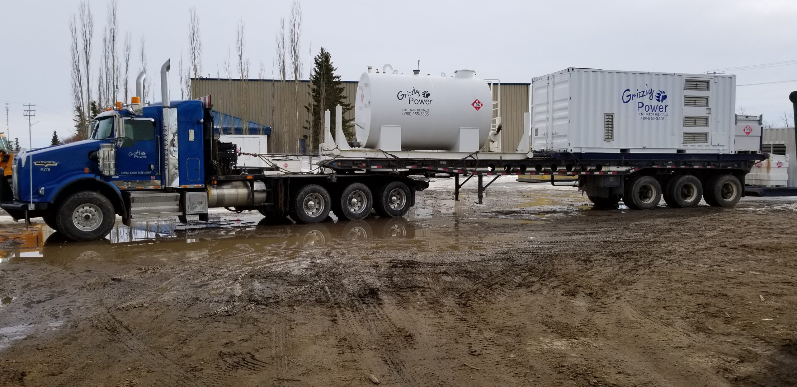 Alberta Generator Rentals Trucking