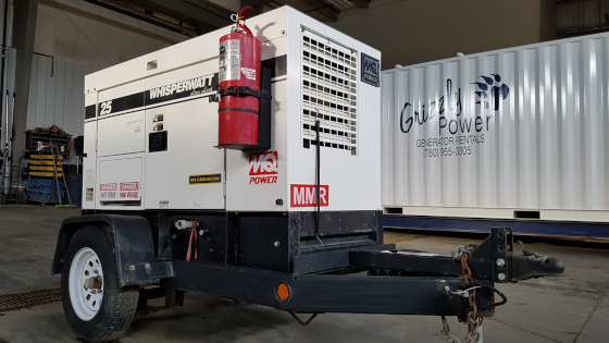 Trailer Mounted Generator Rentals Edmonton Alberta